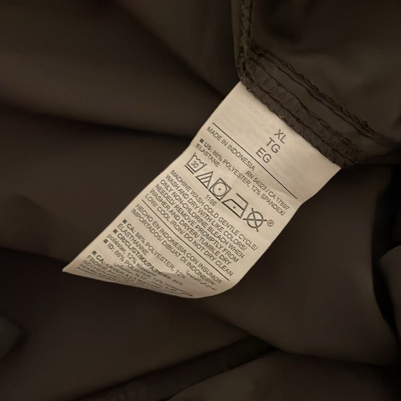 OLD NAVY | Men’s Gray Stretchtech Side Pockets Wide Leg High Rise Pants Size XL - Picture 7 of 7